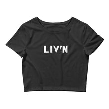 LIV'N Women's Crop Tee