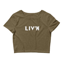 LIV'N Women's Crop Tee