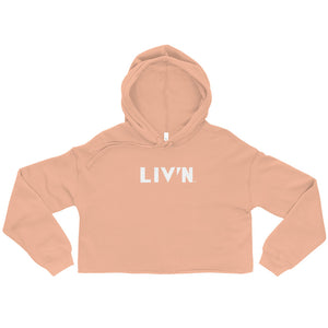 LIV'N Crop Hoodie