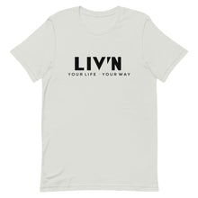 LIV'N YLYW Black Logo Short-Sleeve T-Shirt