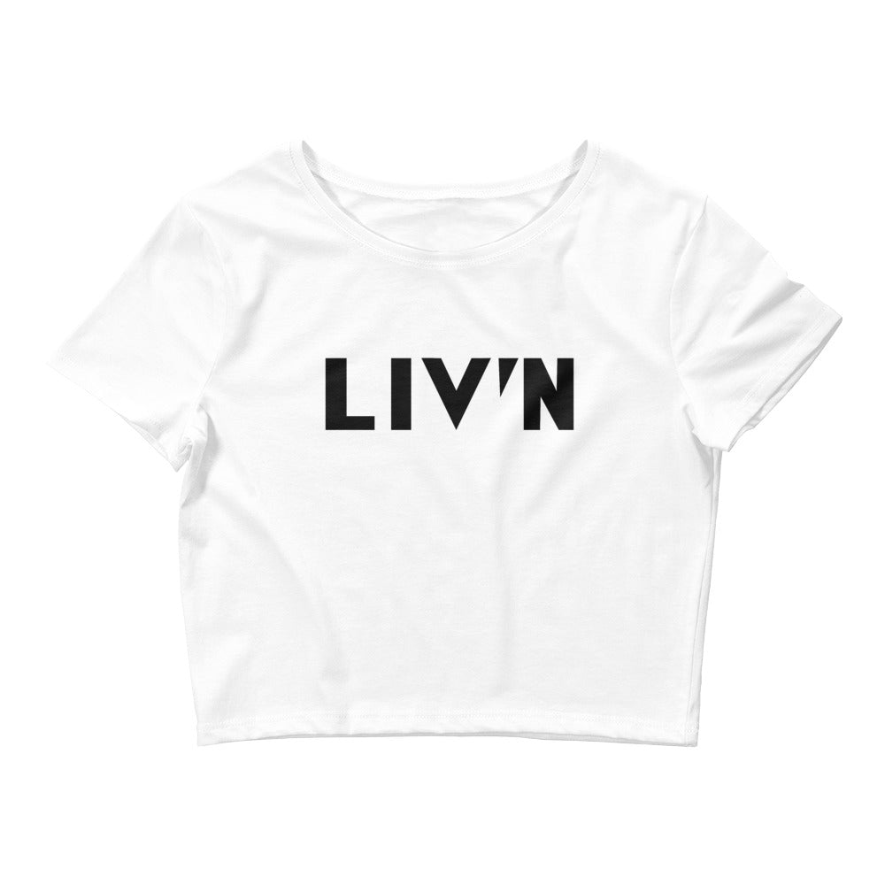 LIV'N Women’s Crop Tee