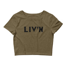 LIV'N Women’s Crop Tee